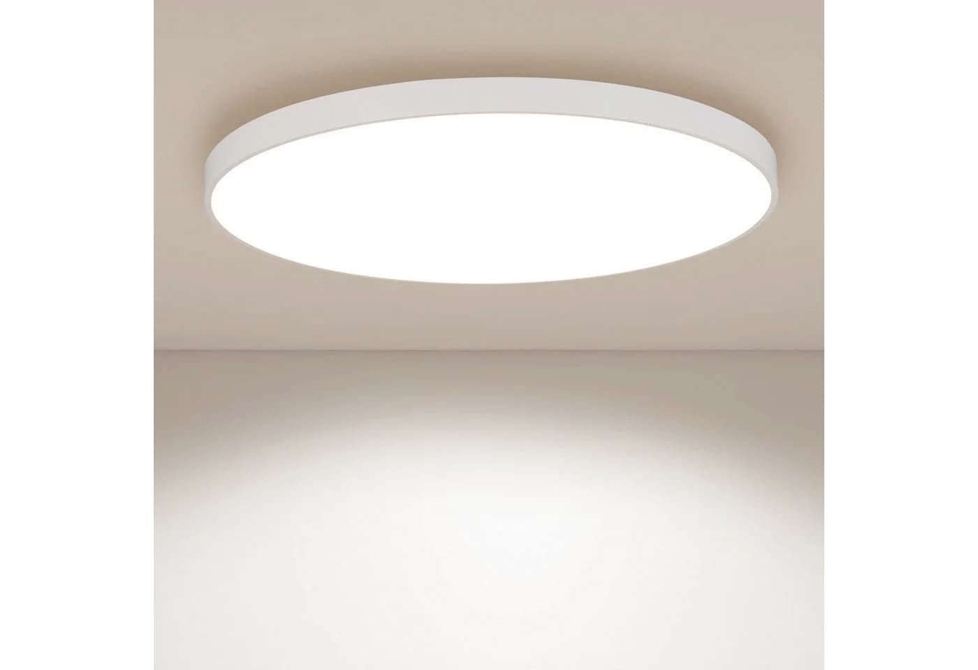JDONG LED Deckenleuchte Rund Weiß 37/45 cm Warmweiß 3000K - Bild 2