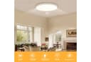 JDONG LED Deckenleuchte Rund Weiß 37/45 cm Warmweiß 3000K Bild 3