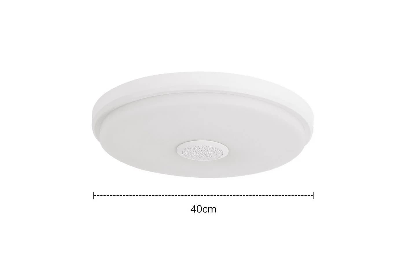 JDONG Deckenleuchte Dimmbar mit Bluetooth Lautsprecher RGB - Bild 5