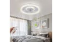 JDONG Deckenventilator Mit Beleuchtung Leise 54W Dimmbar Deckenleuchte Mit Fernbedienung Bild 5