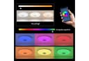 JDONG Deckenleuchte 30CM RGB Farbwechsel mit Fernbedienung 3000-6500k, 24W LED Deckenleuchte Dimmbar mit Bluetooth Lautsprecher Bild 3