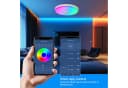 JDONG Deckenleuchte 30CM RGB Farbwechsel mit Fernbedienung 3000-6500k, 24W LED Deckenleuchte Dimmbar mit Bluetooth Lautsprecher Bild 4