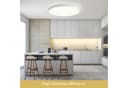 JDONG LED Deckenleuchte 72/90W Dimmbar 58/78CM Rund Bild 3