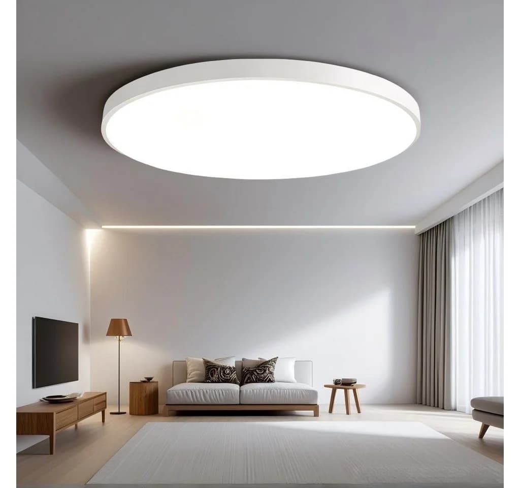 JDONG LED Deckenleuchte 72/90W Dimmbar 58/78CM Rund - Bild 4