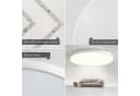 JDONG LED Deckenleuchte 72/90W Dimmbar 58/78CM Rund Bild 5