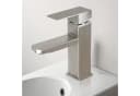 ZMH Waschtischarmatur Wasserhahn Bad Hochdruck Edelstahl Nickel Bild 2