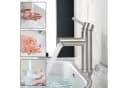 ZMH Waschtischarmatur Wasserhahn Nickel Bild 1