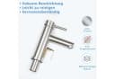 ZMH Waschtischarmatur Wasserhahn Nickel Bild 4