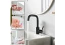 ZMH Waschtischarmatur Wasserhahn Bad Ausziehbar Brause Mischbatterie Schwarz Bild 3