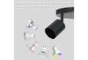 Nettlife Deckenspots Metall Schwenkbar Design Spotleuchte-3 Flammig LED wechselbar Bild 1