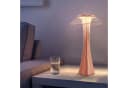 Moderne Nachttischlampe in Roségold Bild 3