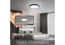 Nettlife LED Panel Schwarz Kaltweiß Ø22cm Deckenleuchte Bild 5