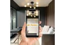 Nettlife Deckenleuchte Retro 6 Glühbirnen E27 LED wechselbar Schwarz Gold Bild 4