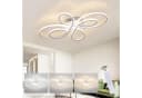 Nettlife LED Deckenleuchte Schwarz Dimmbar 65W Modern Bild 2