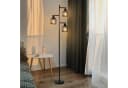 Nettlife Stehlampe Federform Schwarz Bild 2