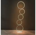 Nettlife LED Stehlampe Standleuchte 5 Birne Ringform Weiß Bild 3