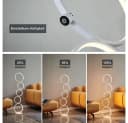 Nettlife LED Stehlampe Standleuchte 5 Birne Ringform Weiß Bild 4