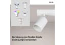 Nettlife Deckenstrahler Weiß 3 Flammig GU10 42CM Modern Bild 3