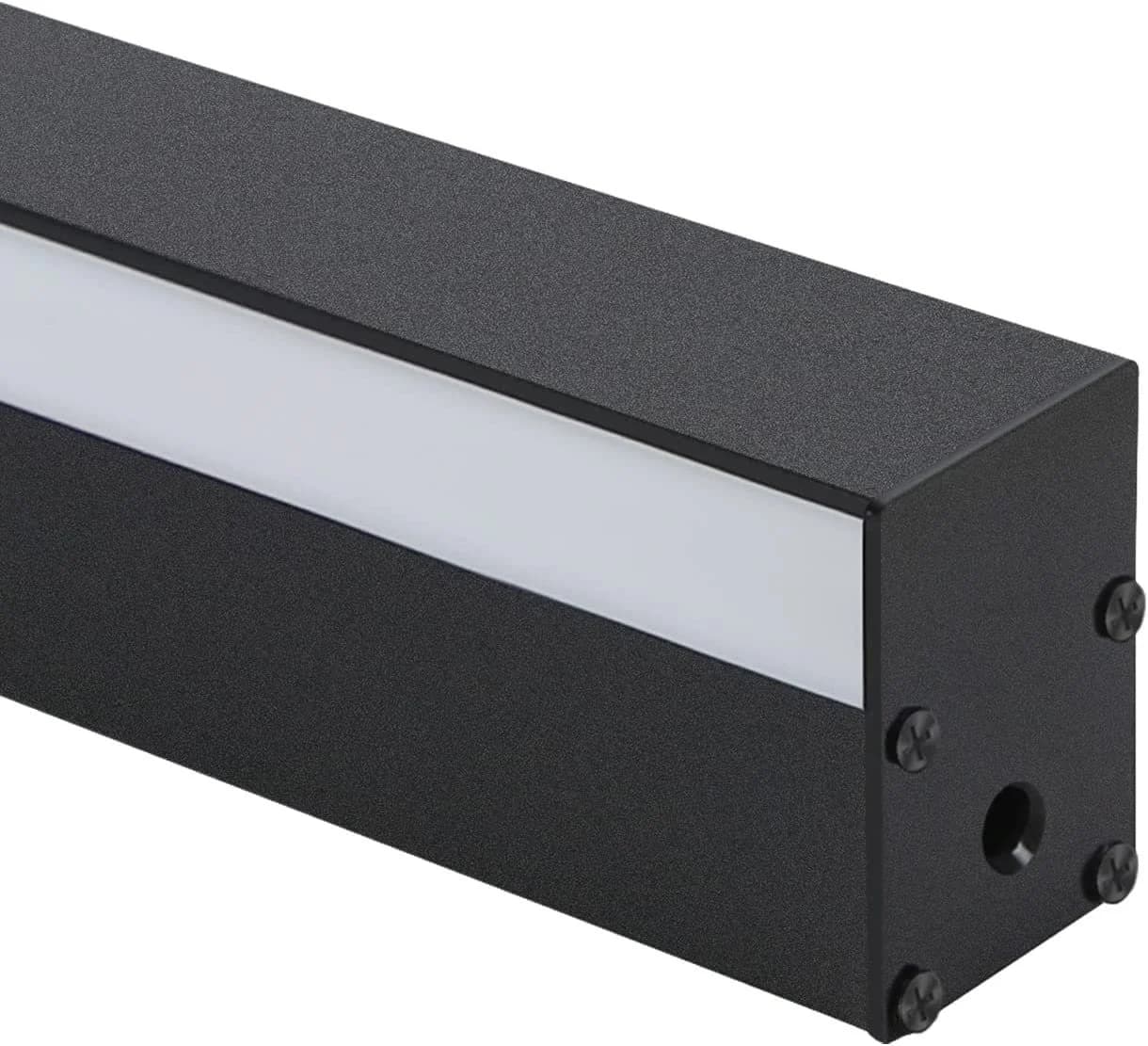Nettlife LED Wandleuchte innen Schwarz 100cm 3000K Flur Up Down Wandbeleuchtung - Bild 3