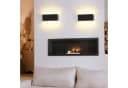 ZMH LED Außen-Wandleuchte Schwarz Modern Warmweiß Bild 1