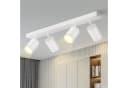 ZMH Deckenstrahler 4 Flammig GU10 Industrial Design 330° Schwenkbar Bild 2