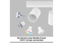 ZMH Deckenstrahler 4 Flammig GU10 Industrial Design 330° Schwenkbar Bild 5