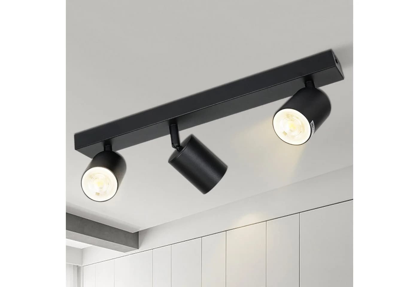 ZMH Deckenstrahler 3 Flammig Modern 42CM GU10 Gold - Bild 2