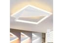 ZMH LED Deckenleuchte Dimmbar Modern Weiß Bild 2