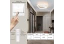 ZMH LED Deckenleuchte Dimmbar Modern Weiß Bild 3