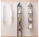 JASLIFE Hängeregal Taschen Organizer Beige Mesh Bild 4