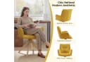 Art Leon Esszimmerstuhl DC031N Boucle mit Eichenholzbeine 2er Set Bild 1