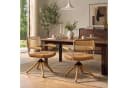 Art Leon Esszimmerstuhl CC058 New Rattan Kunstleder Buchenholz Bild 2