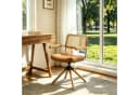 Art Leon Esszimmerstuhl CC058 New Rattan Kunstleder Buchenholz Bild 3