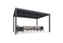 PURPLE LEAF Pergola Lamellendach Aluminium 300x424x240 cm Bild 2