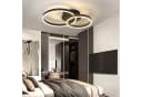 ZMH LED Deckenleuchte Dimmbar Schwarz/Gold Modern 46/74W Wohnzimmer Bild 1