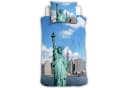 ESPiCO Bettwäsche New York Renforcé 2-teilig Digitaldruck Freiheitsstatue USA Bild 2