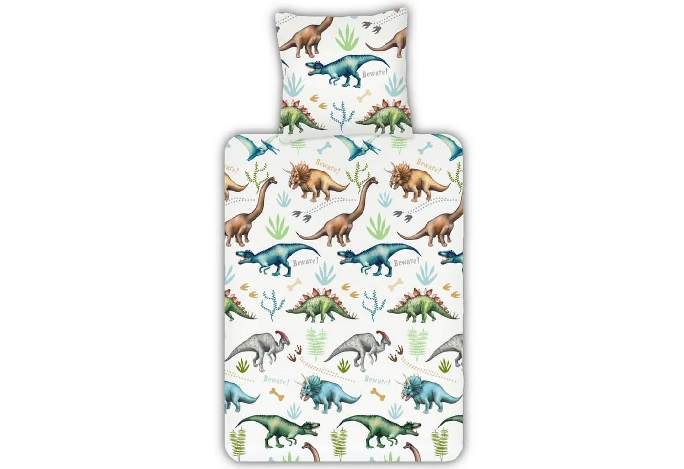 ESPiCO Kinderbettwäsche Dinos Renforcé 2-teilig Bunt - Bild 2