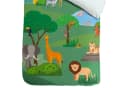 ESPiCO Kinderbettwäsche Zoo Renforcé Giraffe Zebra Löwe Elefant Bild 3