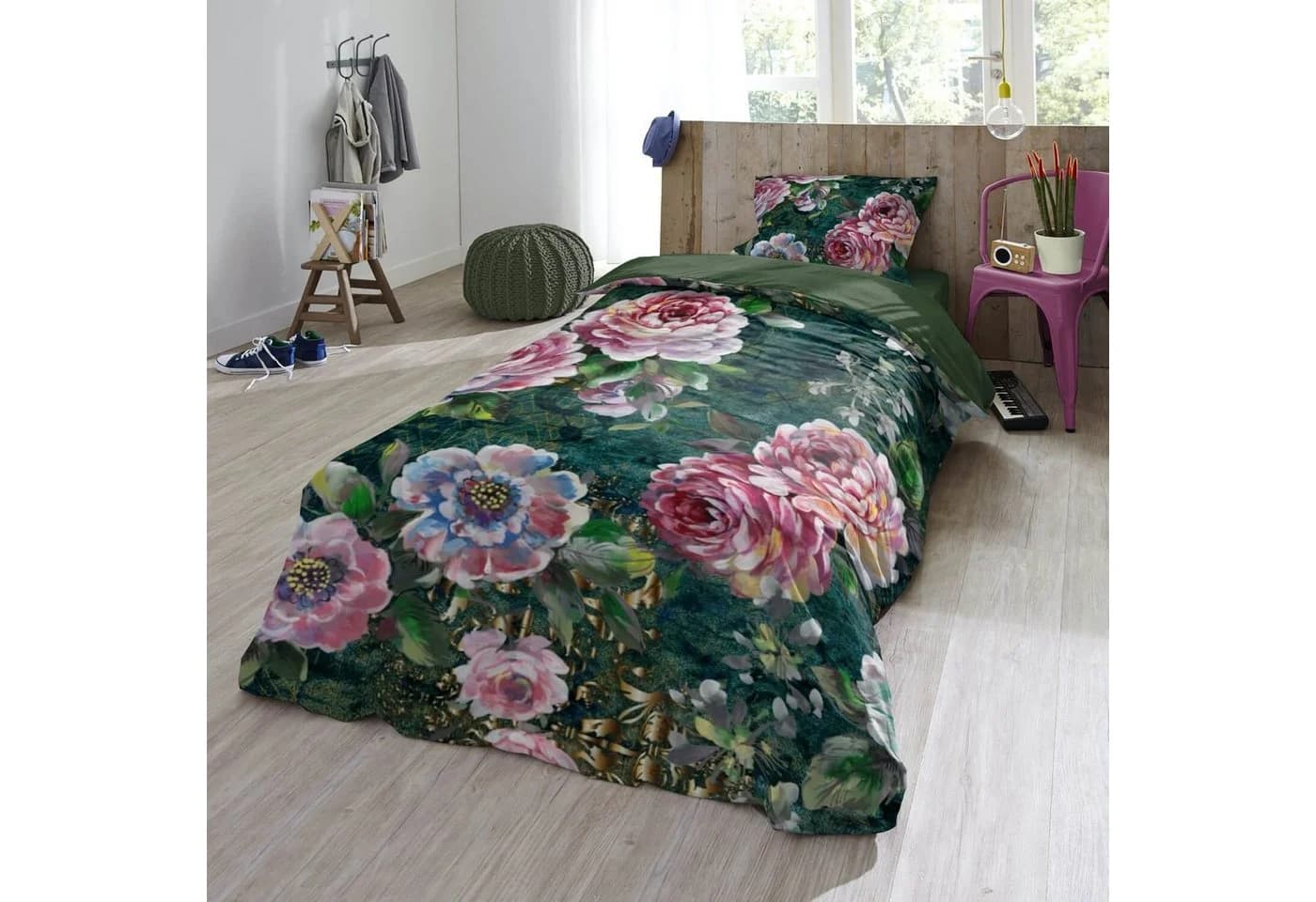 ESPiCO Bettwäsche Fleur multi Trendy Bedding Renforcé 2-teilig Blüten Pfingstrose Ornamente - Bild 4