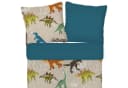 ESPiCO Kinderbettwäsche Dinosaurier Trendy Bedding Baumwolle Blau Beige Bild 1