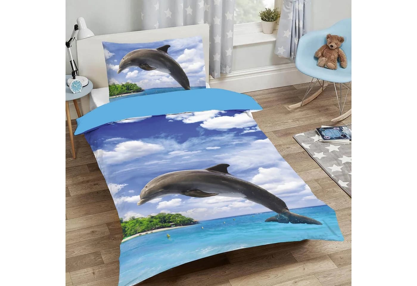 ESPiCO Bettwäsche Delfin Insel Renforcé 2-teilig Blau - Bild 5