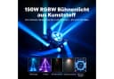 ZonQoonz Discolicht 150W 6-Arm Bühnenstrahllicht Schwarz Bild 1
