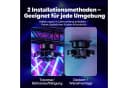 ZonQoonz Discolicht 150W 6-Arm Bühnenstrahllicht Schwarz Bild 5