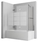 GOEZES Duschwand für Badewanne mit Seitenwand 6mm Sicherheitsglas Bild 2