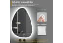 Moderner LED-Badspiegel 55x80 cm Bild 5