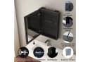 WDWRITTI Spiegelschrank Schwarz mit Beleuchtung 3Lichtfarben Dimmbar Anti-Fog Bild 4