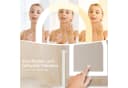 WDWRITTI Schminkspiegel LED 3 Lichtfarben Touch Bild 4