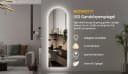 WDWRITTI LED Wandspiegel mit Memory-Funktion & 3 Lichtfarben Bild 3