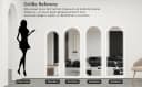 WDWRITTI LED Wandspiegel mit Memory-Funktion & 3 Lichtfarben Bild 4
