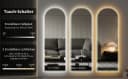 WDWRITTI LED Wandspiegel mit Memory-Funktion & 3 Lichtfarben Bild 5